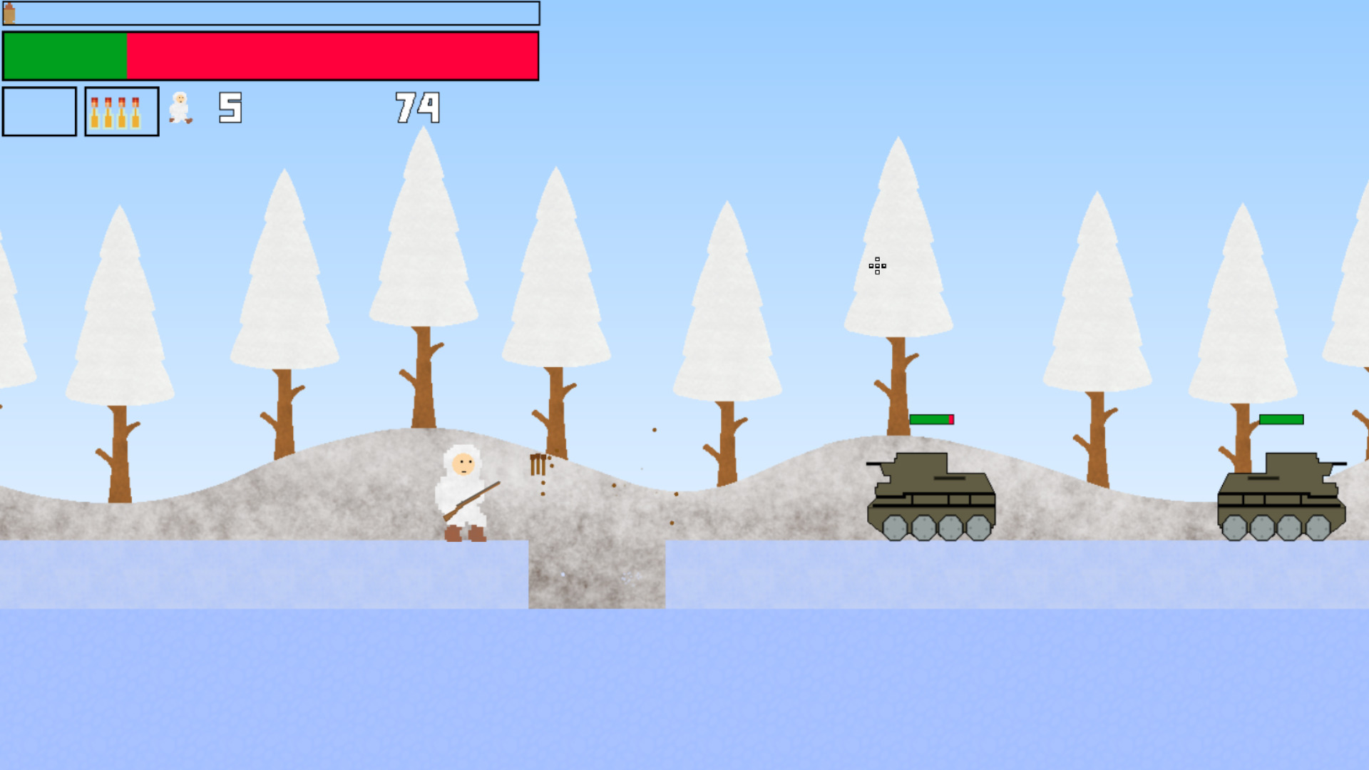 Russische Panzer zählen zu den stärksten Gegnern in Battle of Finland.