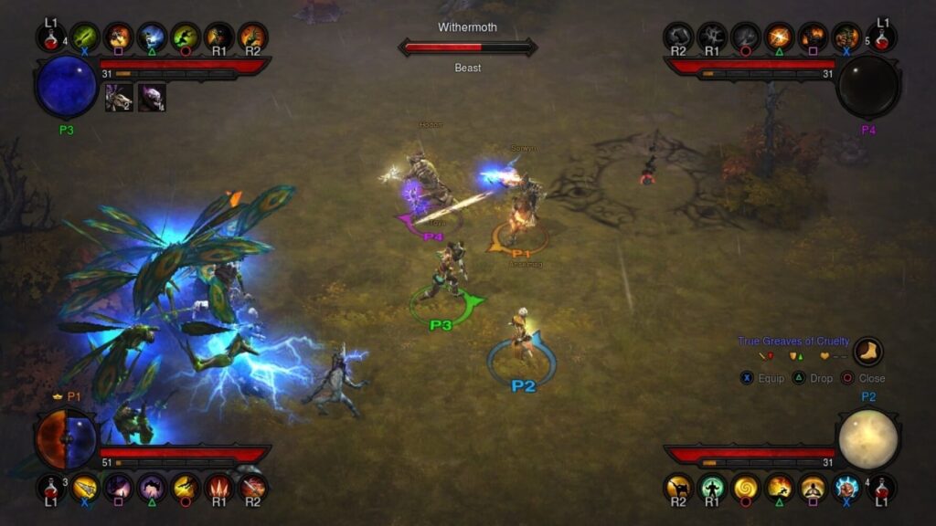 Ein Kampf im Diablo 3 Gameplay