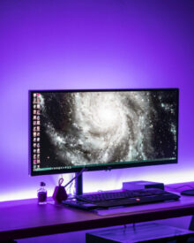 Gaming-Setup tunen mit Beleuchtungselemente