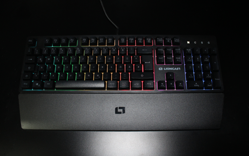 Lioncast LK100 RGB Gaming Tastatur