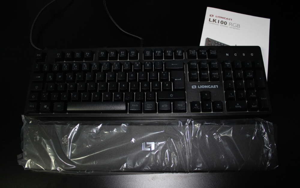 Lioncast LK100 RGB Gaming Tastatur