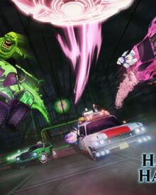 Rocket League Haunted Hallows - Ghostbusters Core Art