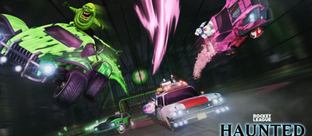 Rocket League Haunted Hallows - Ghostbusters Core Art