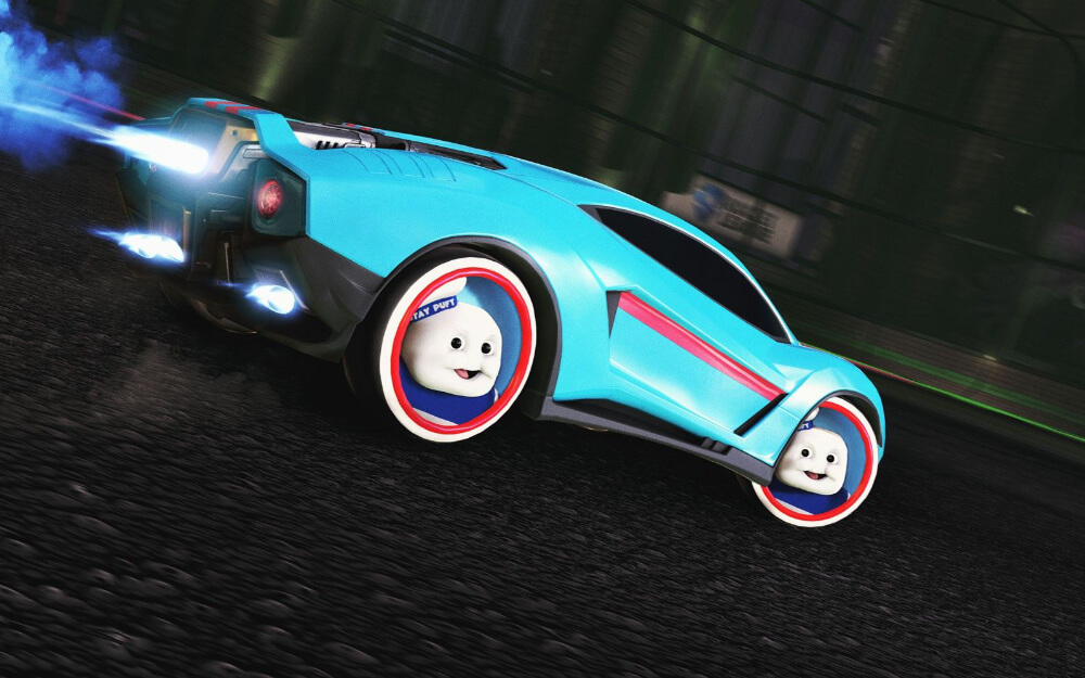 Rocket League Haunted Hallows - Ghostbusters Stay Puft